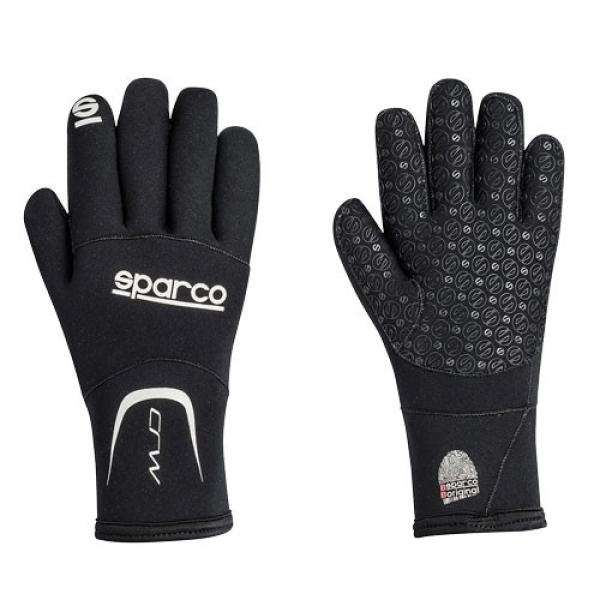 Sparco Neoprene Handschuhe Gr. L, CRW schwarz